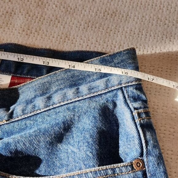 Eddie Bauer Relaxed Fit Flannel Lined Insulated Pocketed High Rise Sz 34x32 Jean - Picture 11 of 13